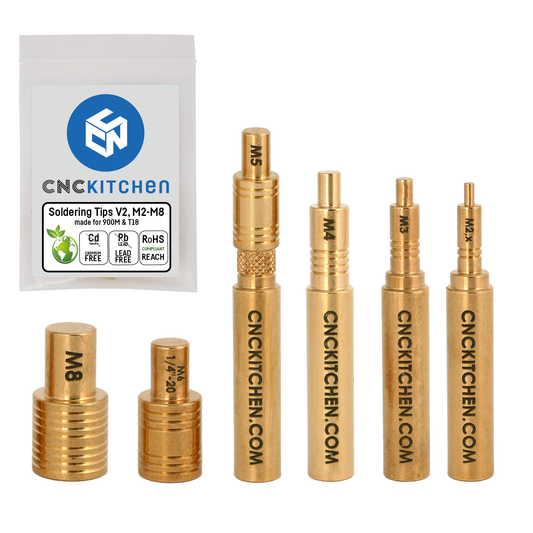 Soldering Tip V2.1, M2-M8 for M900/T18