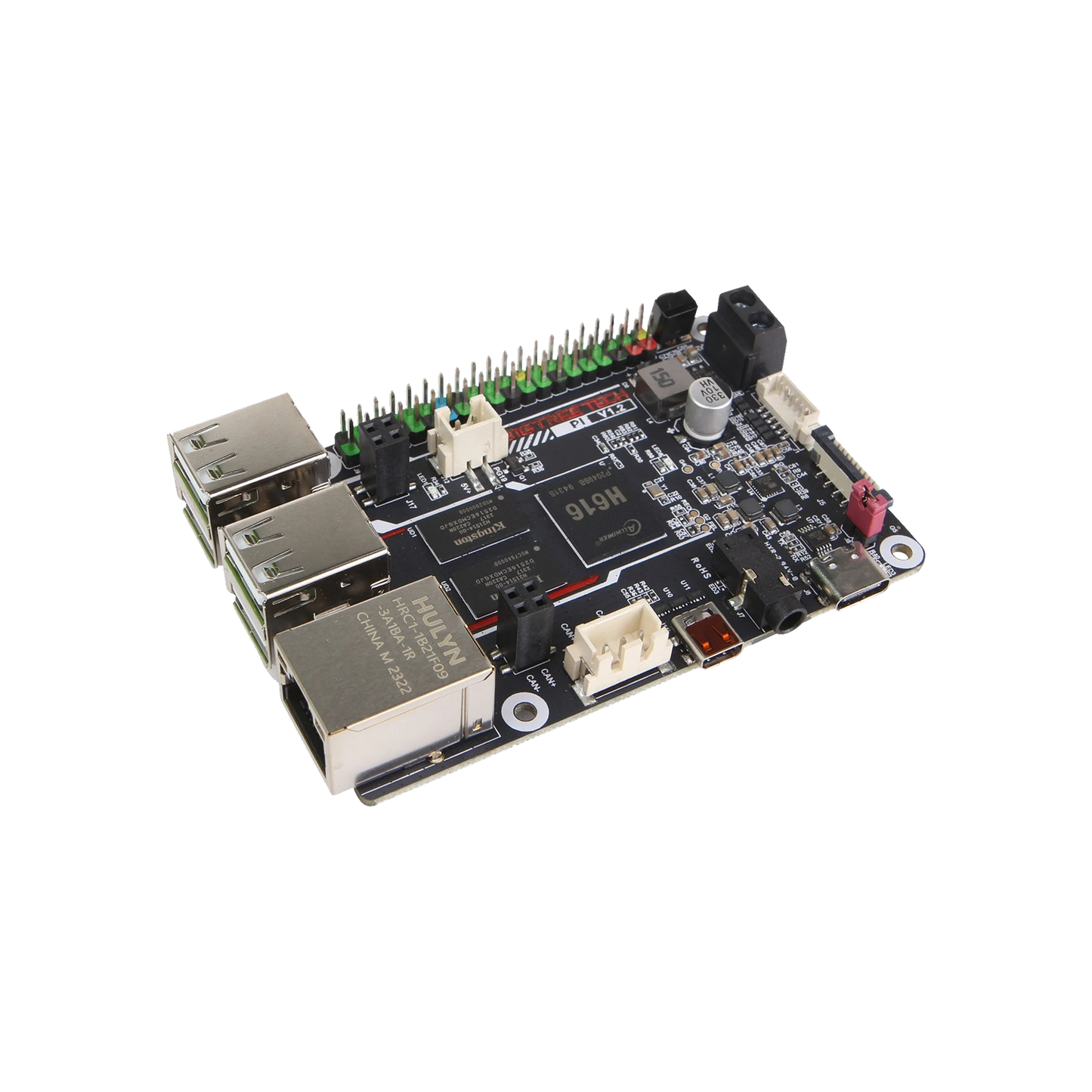 BIGTREETECH PI V1.2 - SINGLE BOARD COMPUTER - 1GB - QUAD CORE