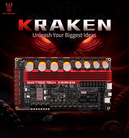 BTT KRAKEN - HIGH CURRENT - 8 AXIS MOTHERBOARD